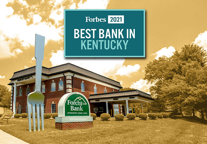 Best Bank in Kentucky - Forbes Magazine - Forcht Bank
